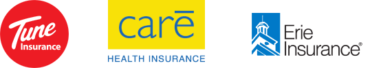 Tune Insurance, Care Health Insurance et Erie Insurance